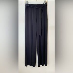 Magaschoni Black Wide Leg Pants Size S/P